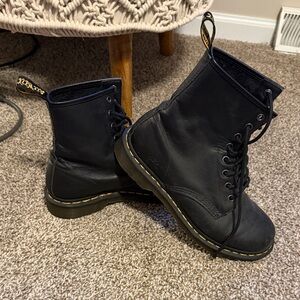 Dr. Martens Black Lace Up Boots